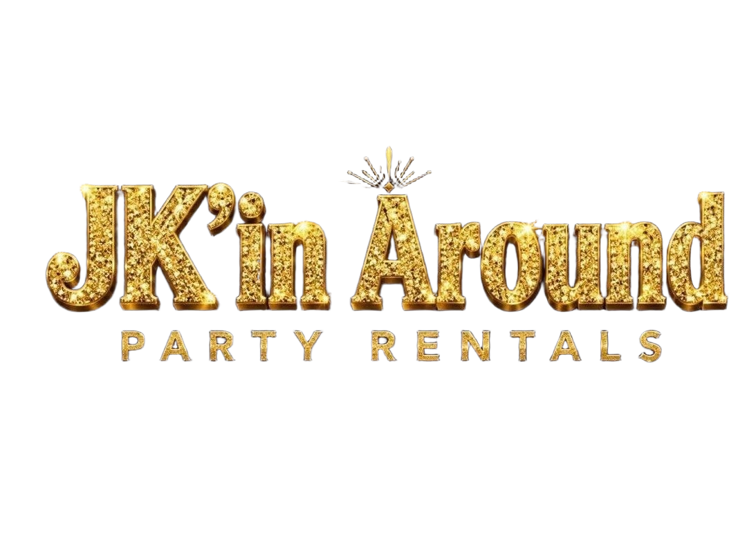 JK'in Around Party Rentals Logo